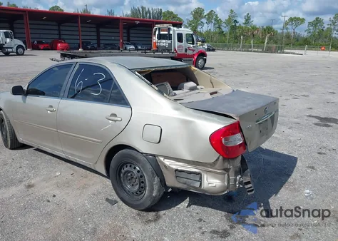 2002 Toyota Camry Le/Se/Xle из США, поврежденный, VIN 4T1BE32K32U613439